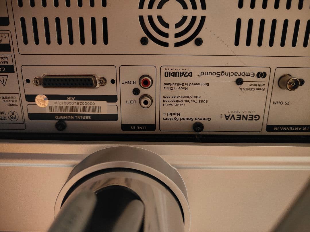 GENEVA Sound System ModelL CD動作確認済スタンド付