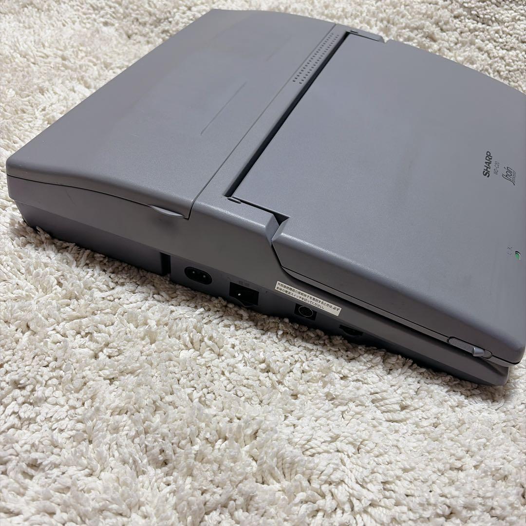 【希少】 SHARP WD-C20 カラー液晶 ワープロ 本体 書院 動作確認済