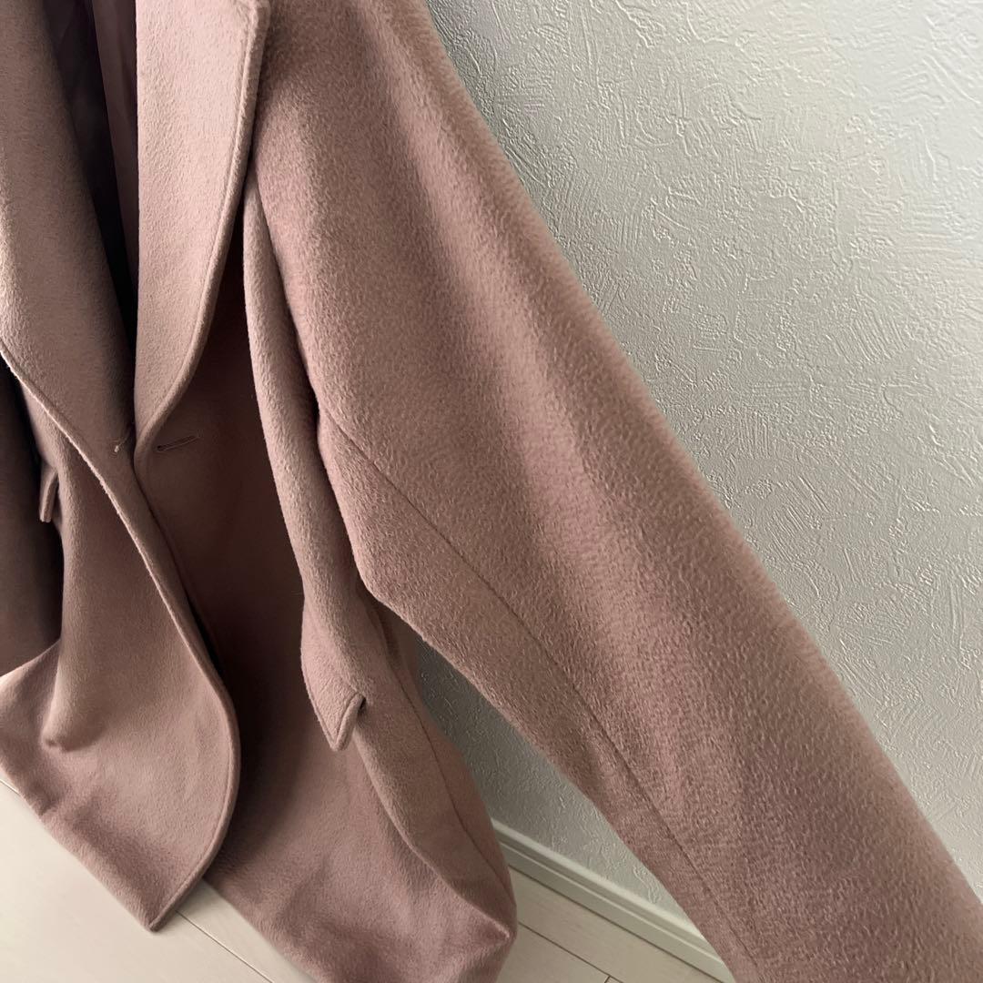 アニュアンス　ミドルスケールコート スモーキーピンク