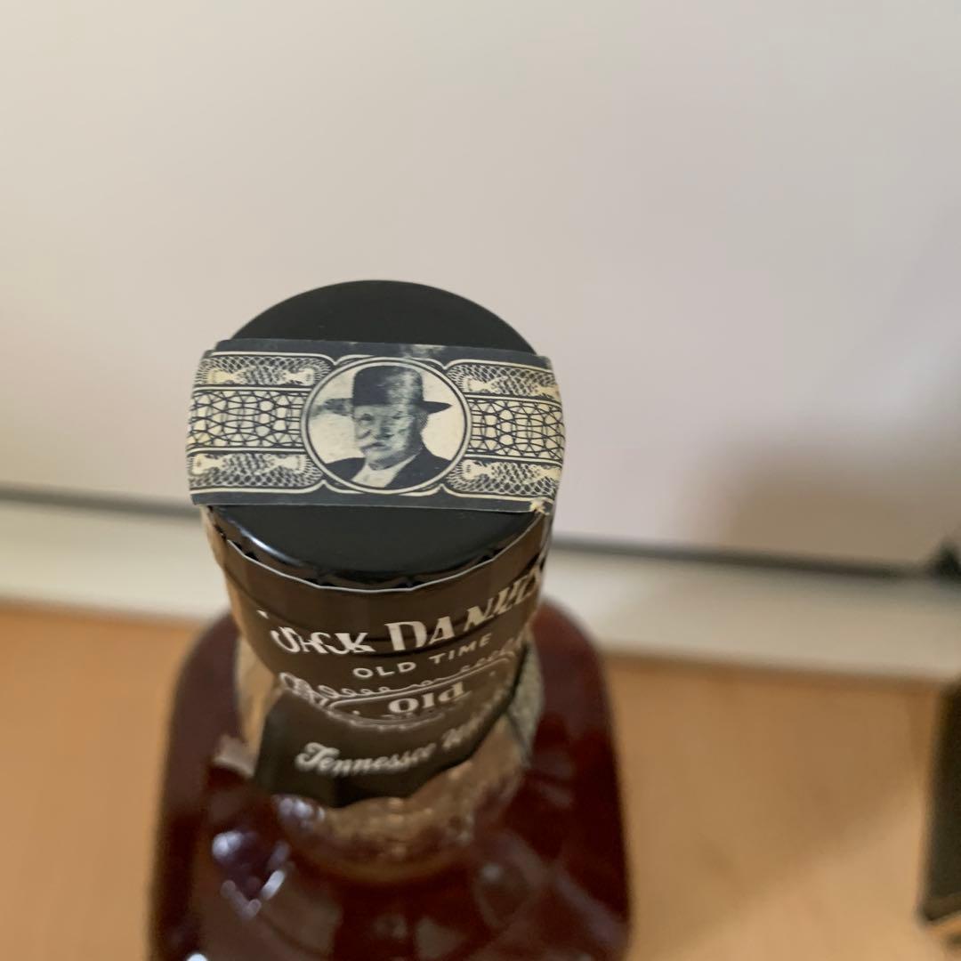 70年代 ジャックダニエル 旧ボトル 750ml 45% 箱付き