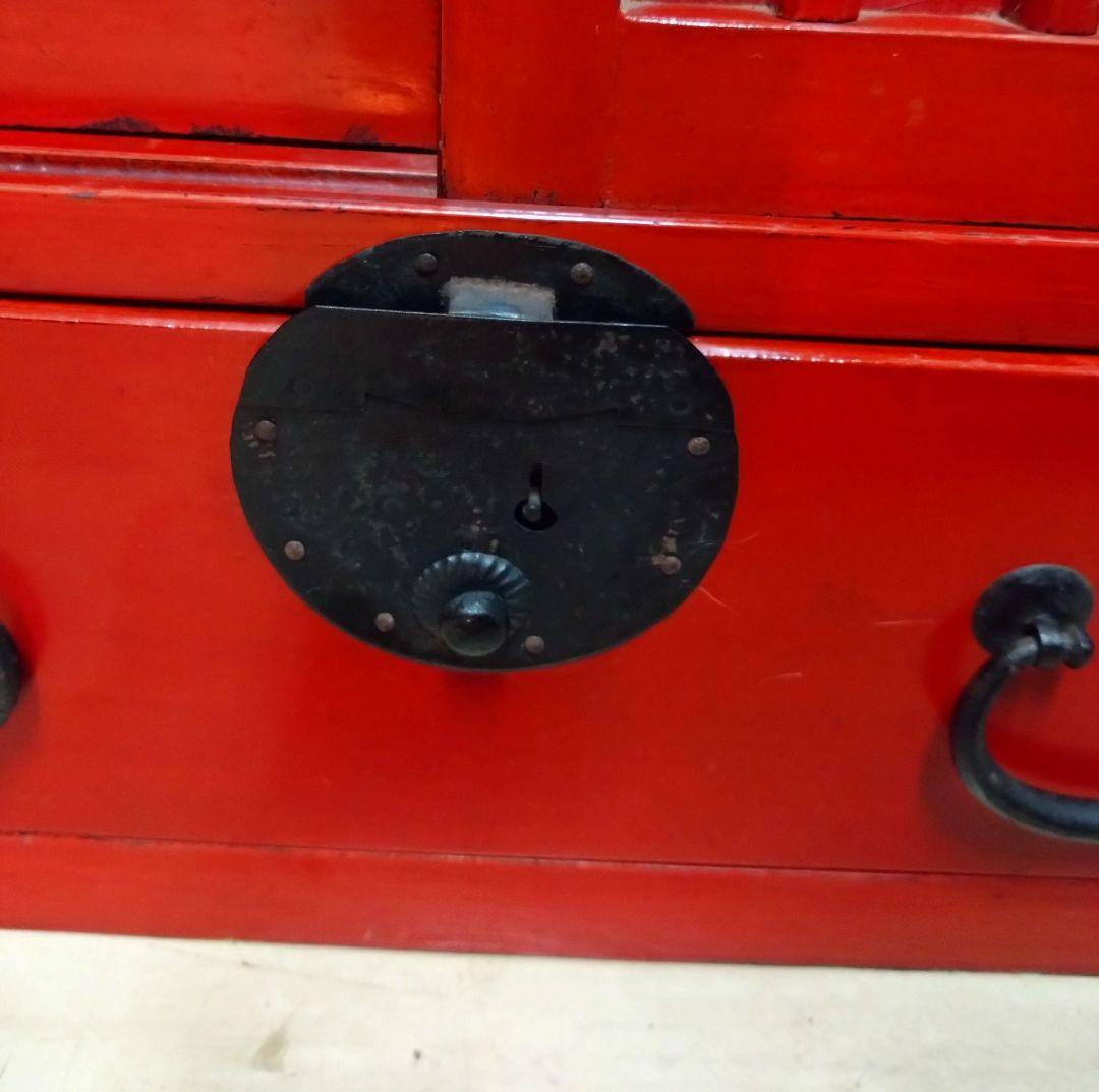 曲線が美しい楕円形のローキャビネット　和にも洋にも　神奈川県座間市での引き渡し可