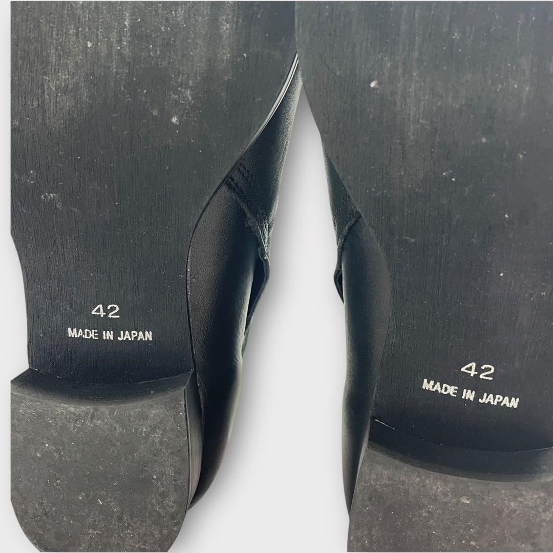 【久保田　楓】Lui's ルイス ジョッパーブーツ 42 レザー ベルト