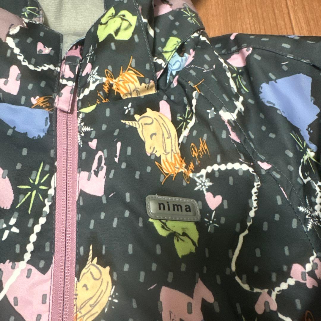 ギッズ　女児　110 ウェアー上下　グローブ　ゴーグル　ヘルメット　セット