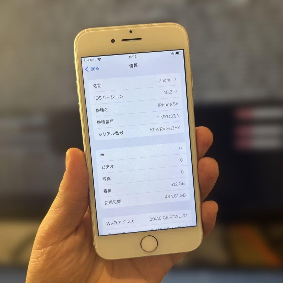 Apple iPhone SE3（特別仕様 ）ホワイト TypeC