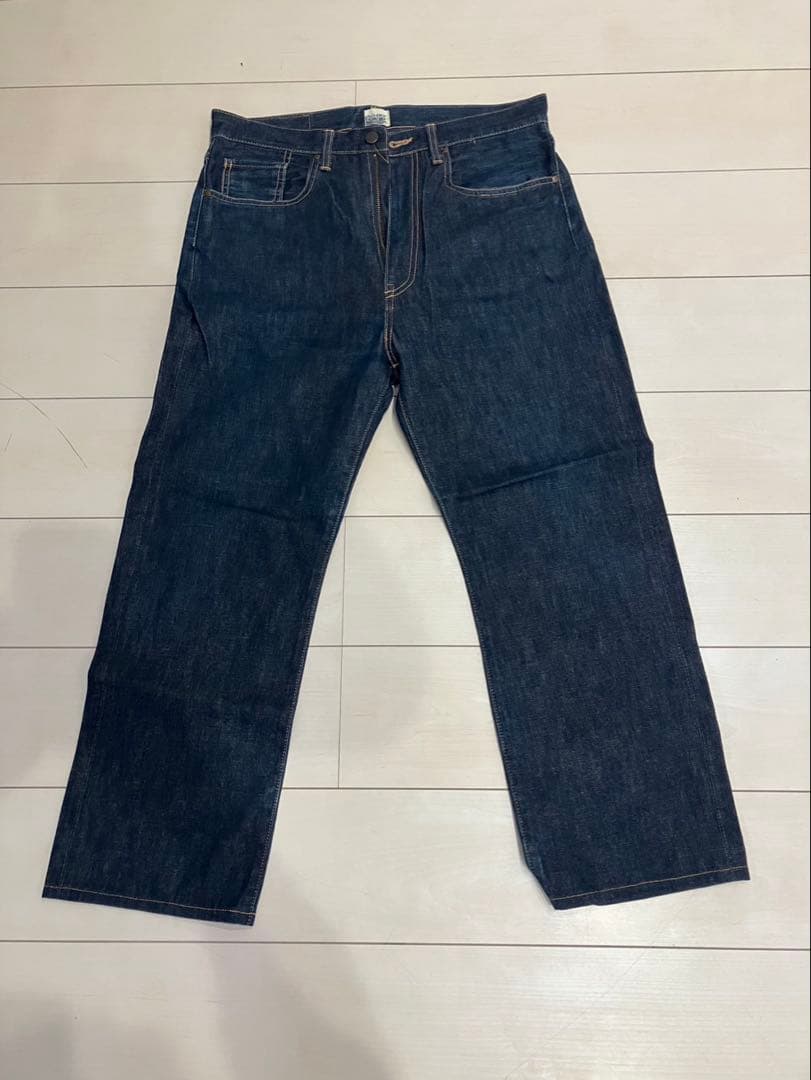 最終値下げ！A BATHING APE ダークブルーデニムパンツ