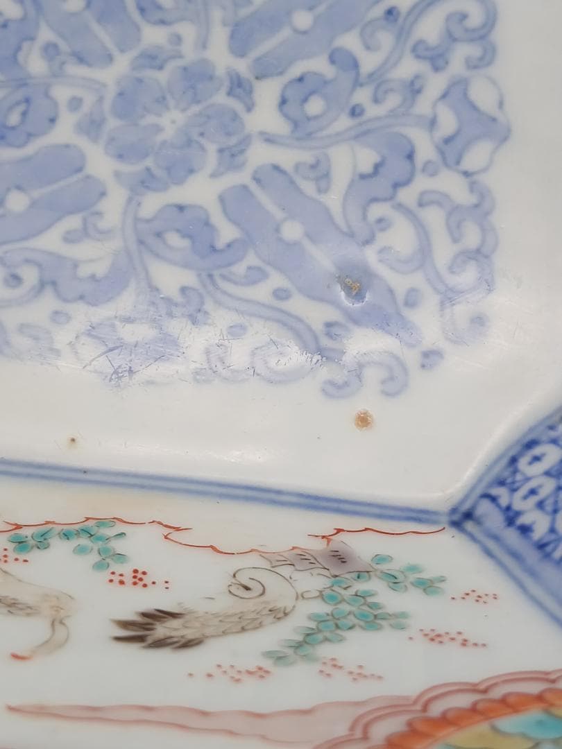 伊万里焼 古伊万里 四角皿 角鉢