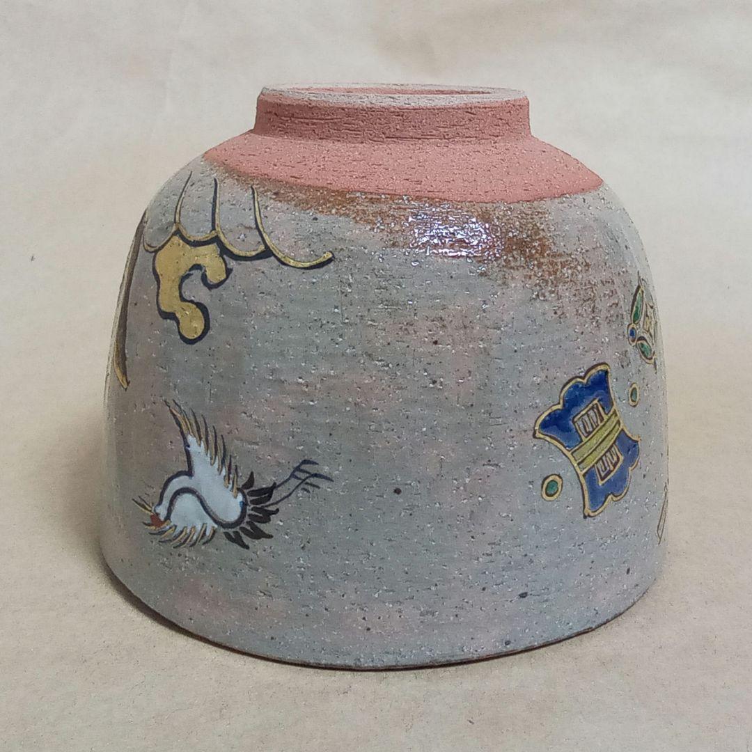 抹茶茶碗　宝船　乾山写し