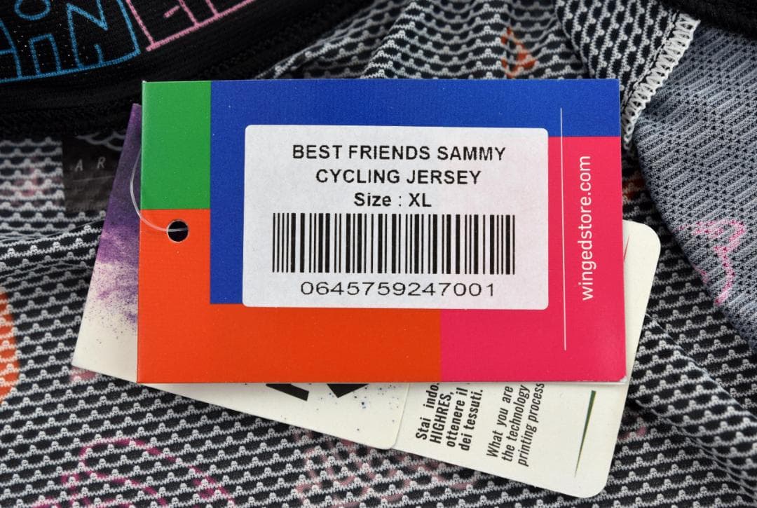 Cinelli ジャージ size:XL BEST FRIENDS SAMMY