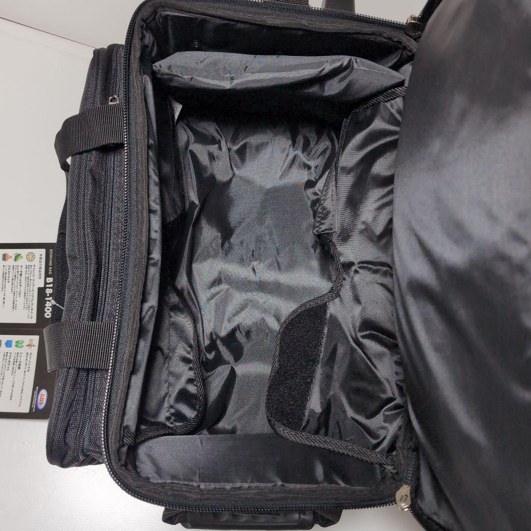 未使用✨　ABS PROam ボウリングバッグ 2個用　キャリー 3way 黒赤