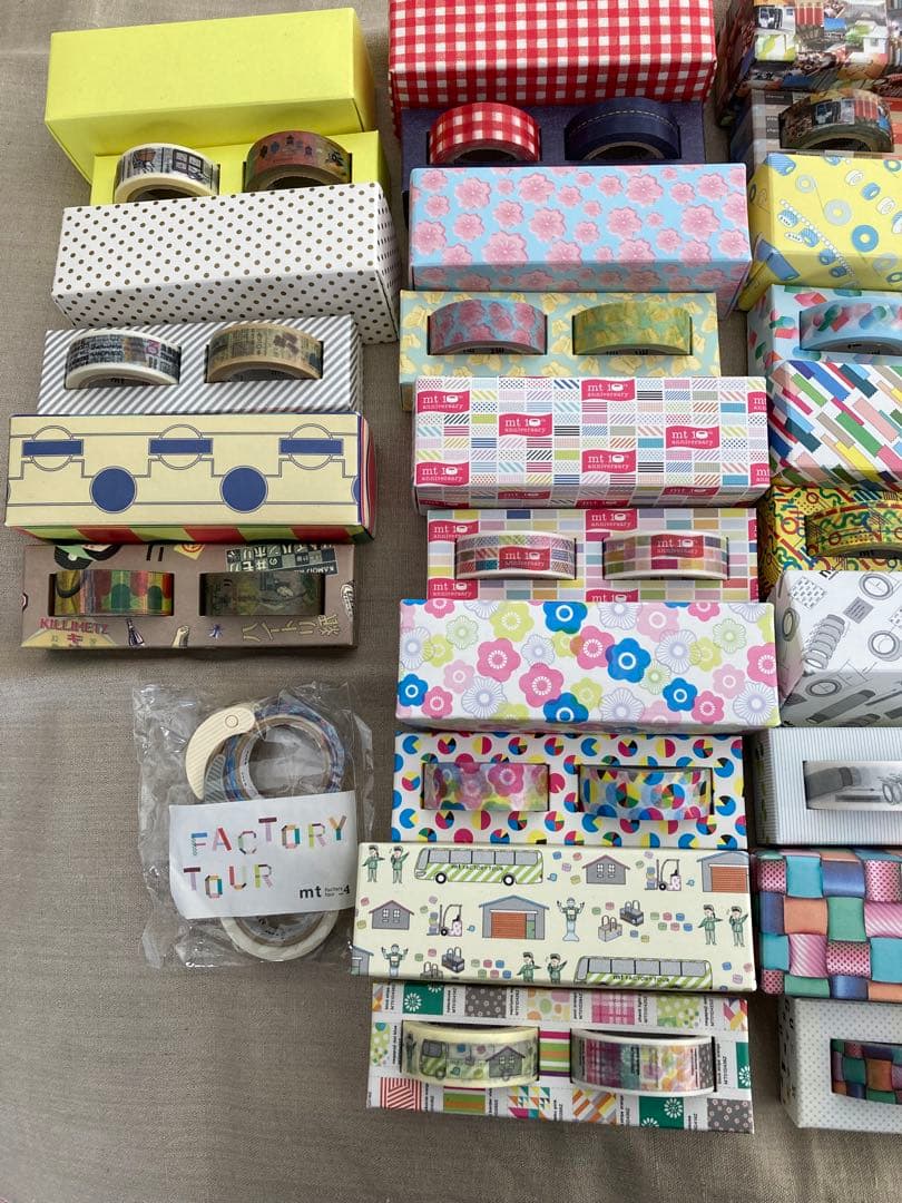 mt マスキングテープ factory tour お土産テープvol1〜14限定