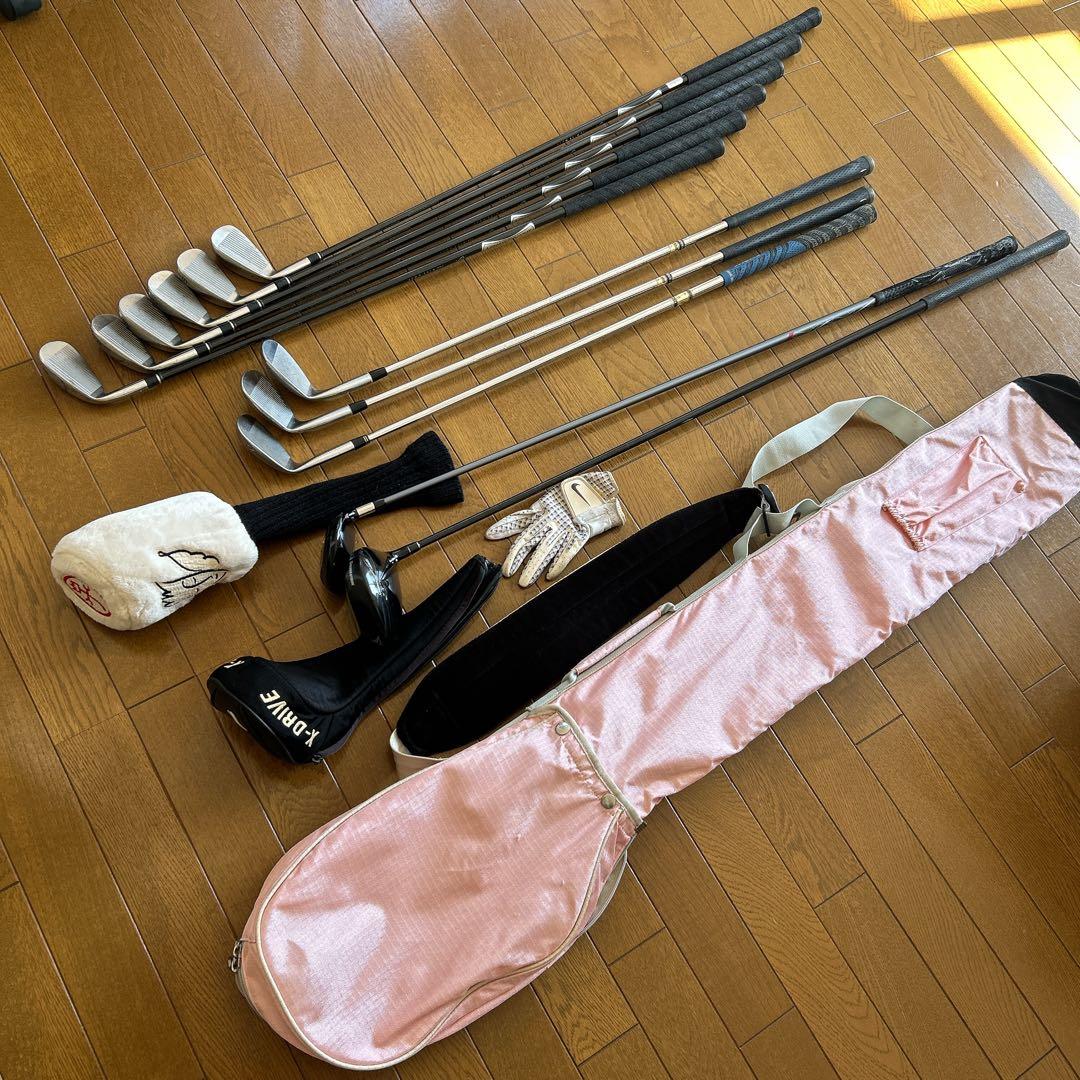 初心者〜中級者　ゴルフクラブセット　メンズ　高身長女性