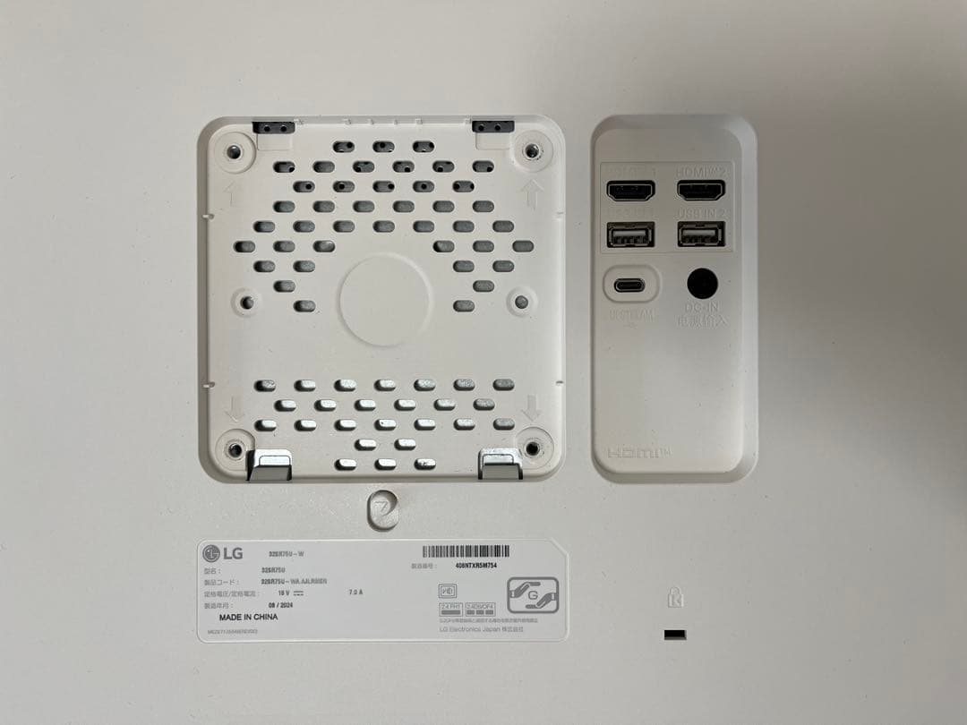 2024年モデル LG myview Smart Monitor 32インチ4K