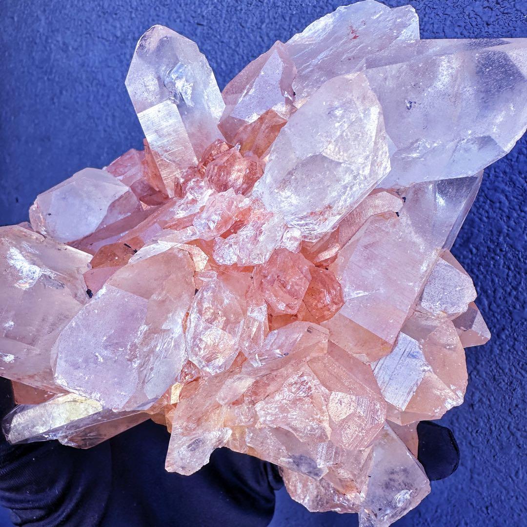 希少❗️高級品 ❗キラキラ☆超綺麗♡超強いパワー ヒマラヤ水晶クラスターA1485