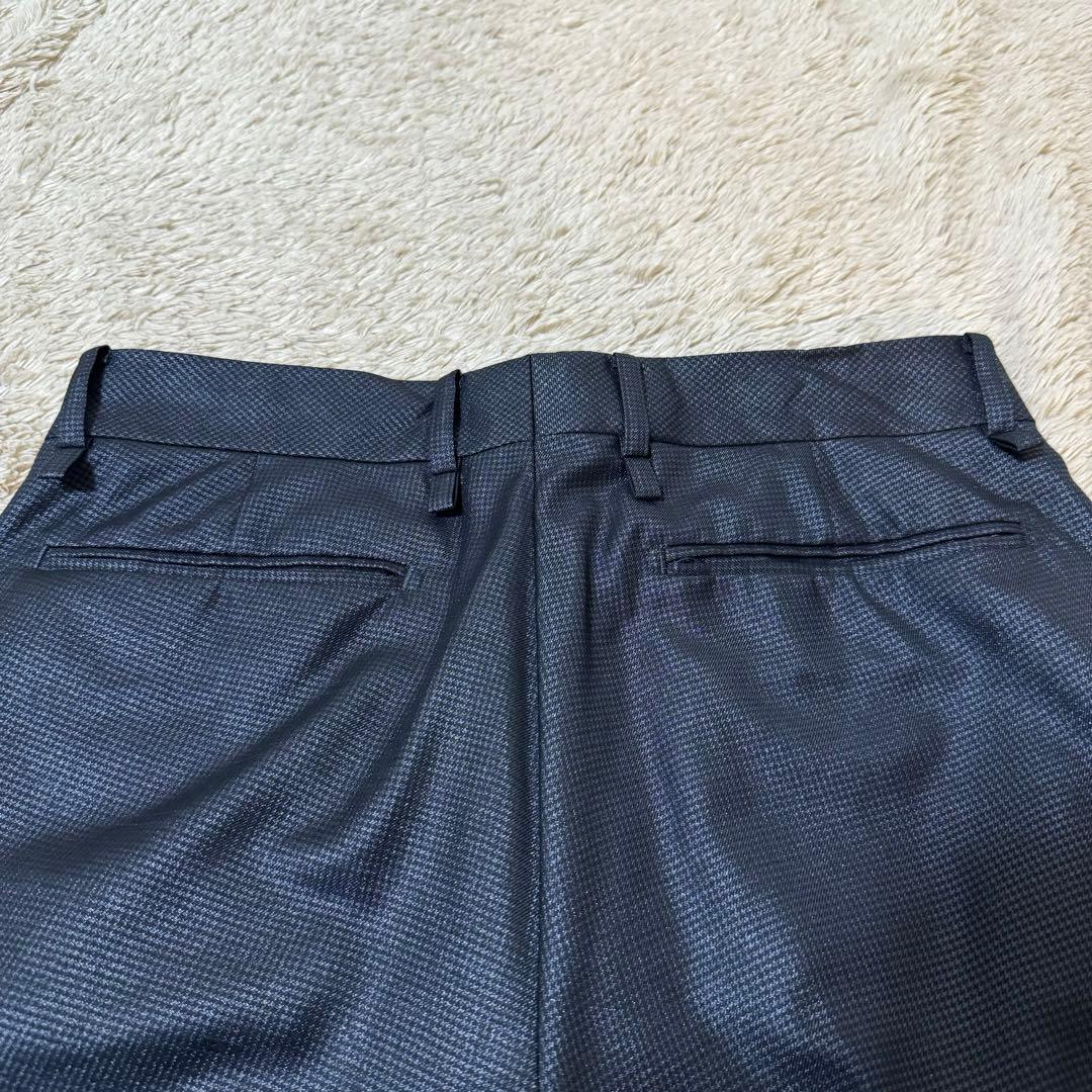 BUFFALOBOBS crystau 紫 スーツ メンズ ブラック 黒