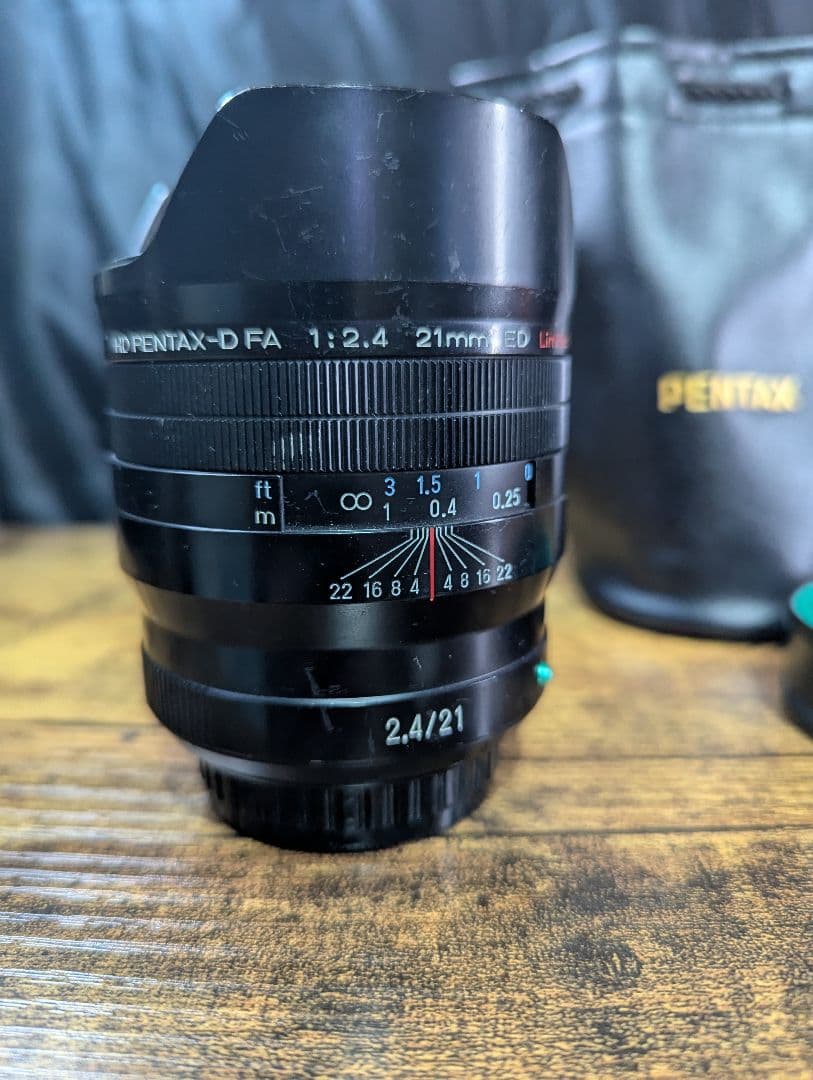 要修理！ HD PENTAX-D FA 21mm F2.4 ED ジャンク
