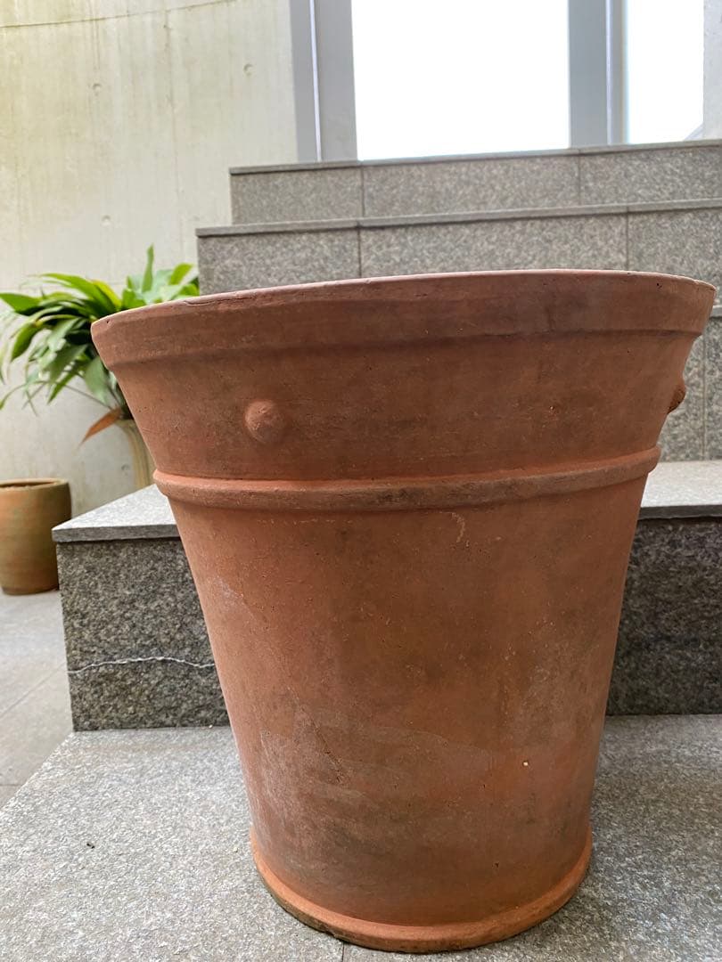 テラコッタ植木鉢 大小セット