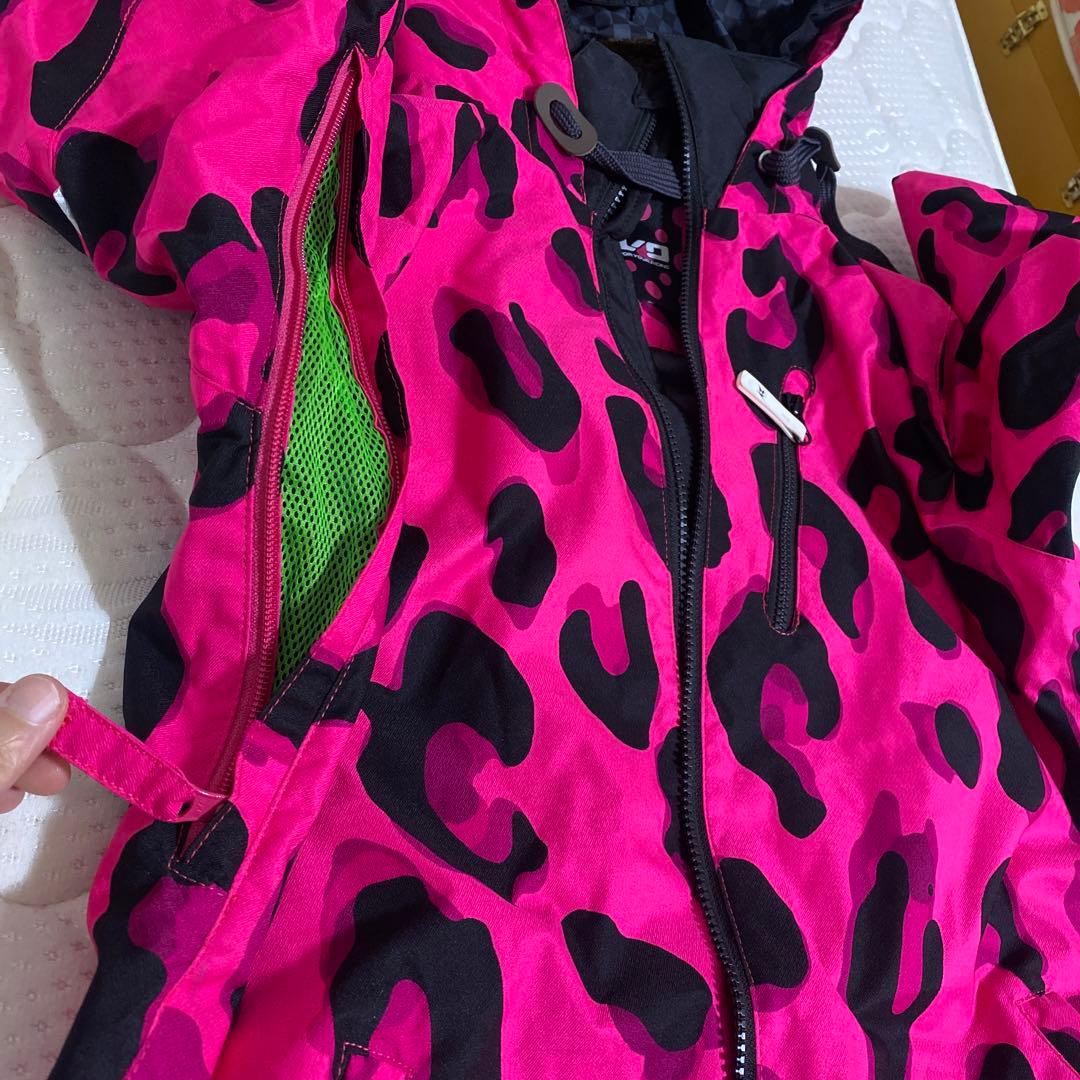 スノボレディースウェア/レオパード柄/美品