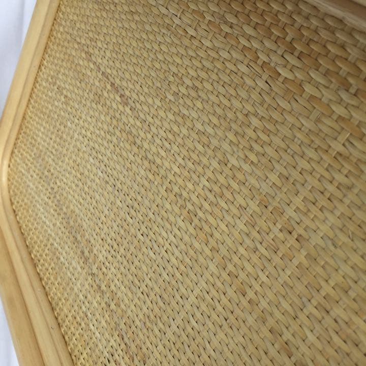 SARAH 籐 竹 トレー、お盆