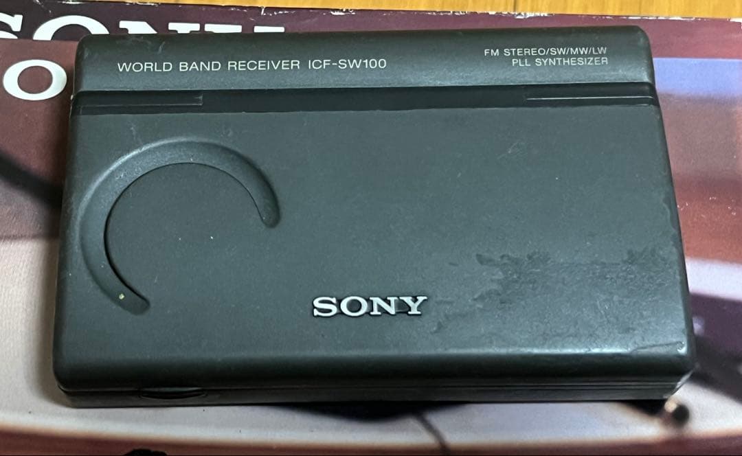 最終値下　SONY ICF-SW100S 動作品　ラジオ　ソニー　希少品