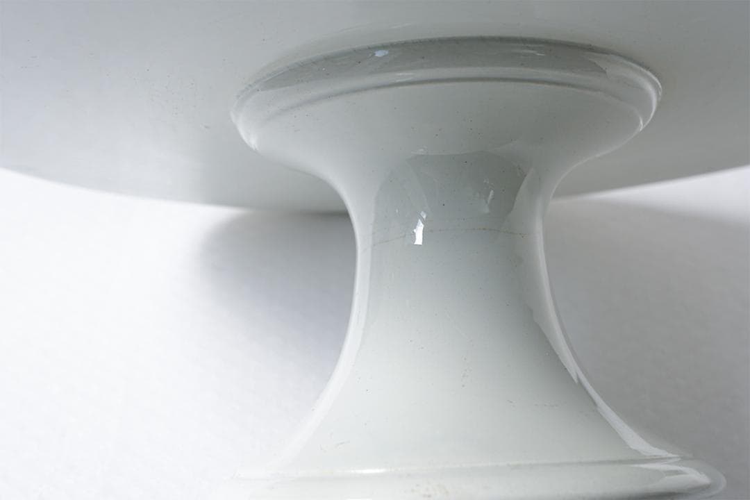 フランスアンティーク　ニーデルヴィレー　ケーキスタンド　コンポティエ　34cm