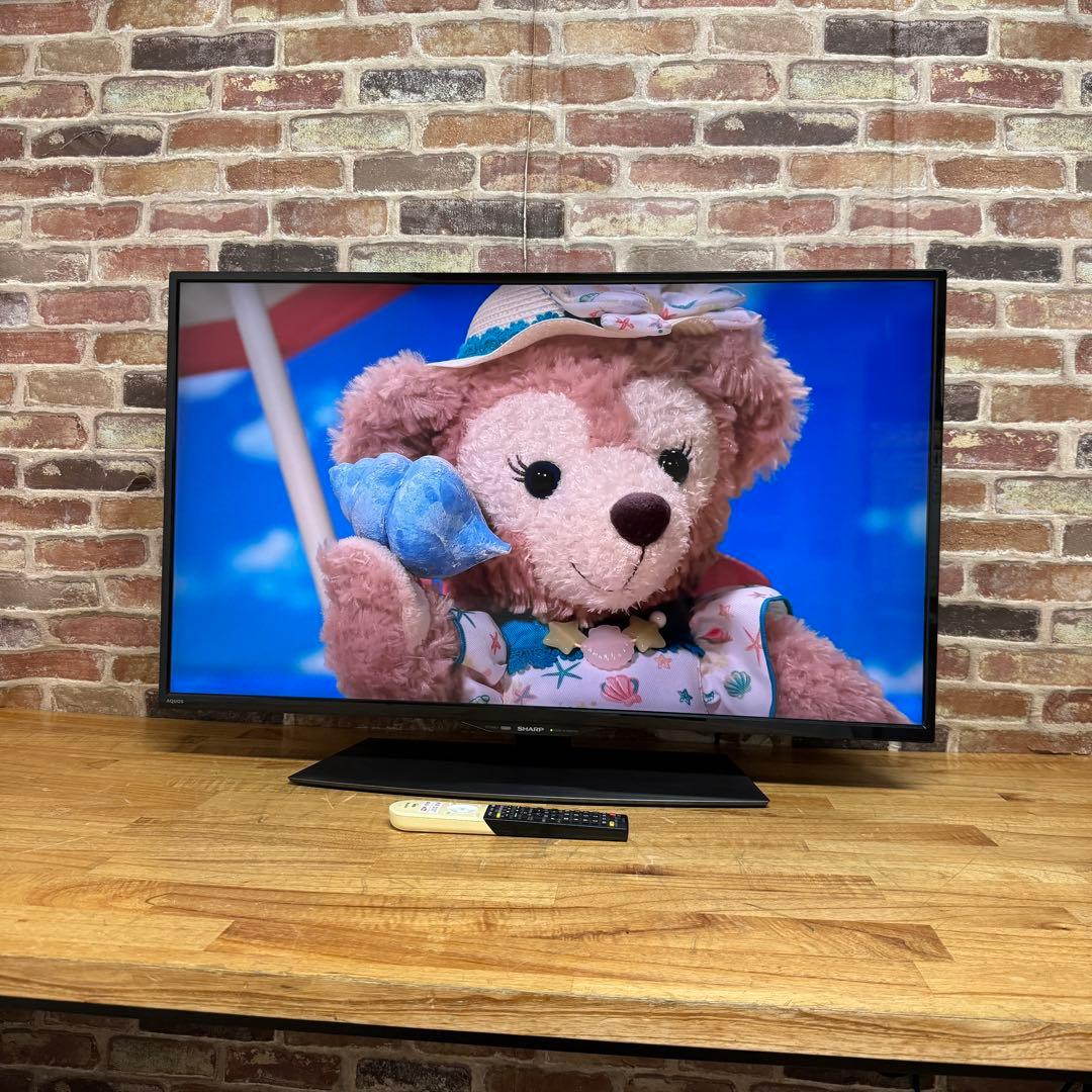 シャープ 40V型 4K液晶テレビ AQUOS 4T-C40BJ1 動画アプリ○