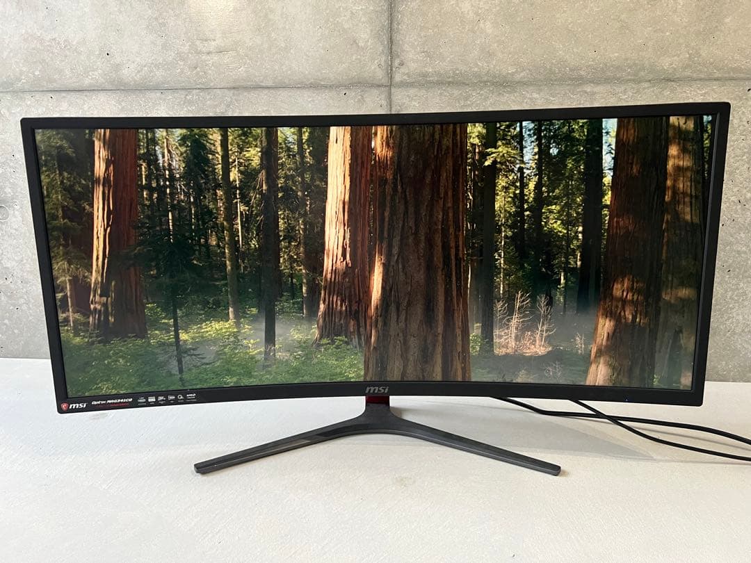 MSI OPTIX MAG341CQ + VESAアダプタ