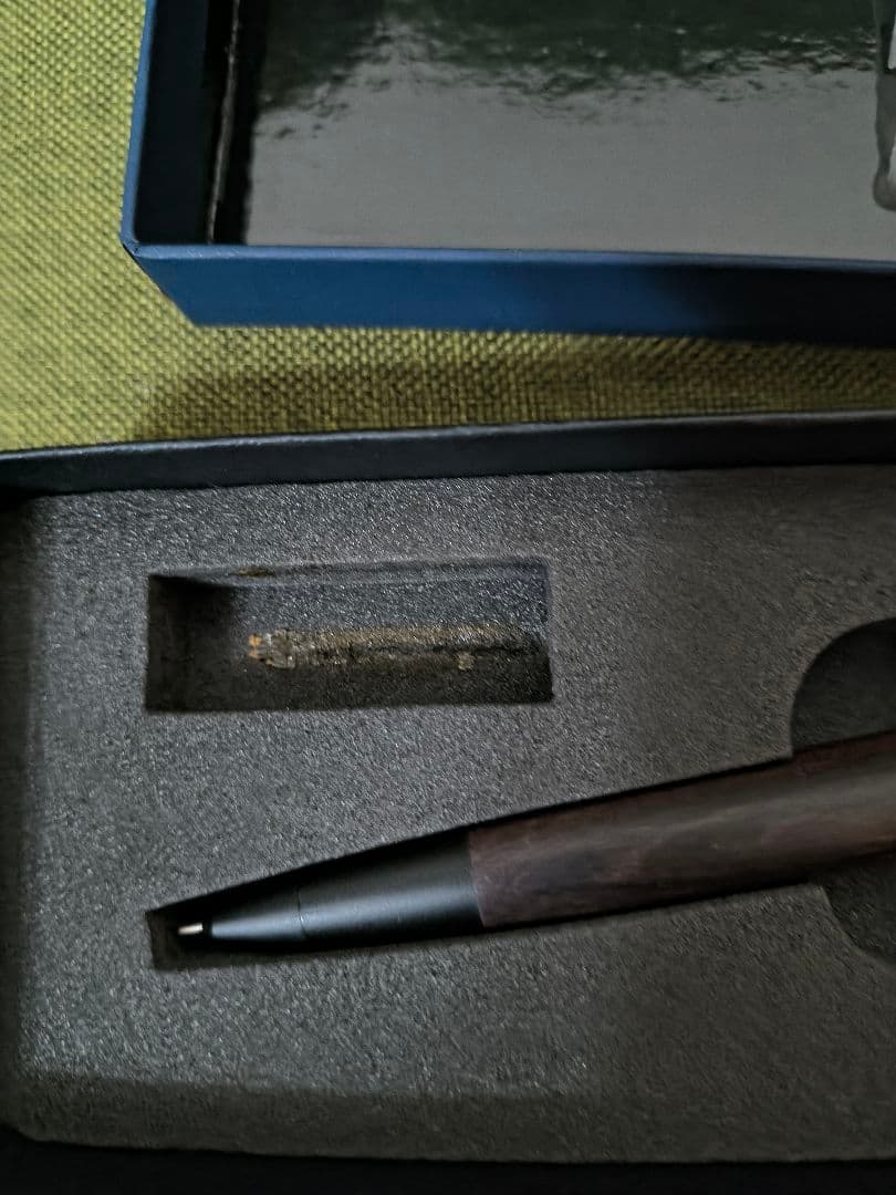 野原工芸　シャープペンシル　キングウッド　固定式金具・箱・オイル・ウッドキューブ