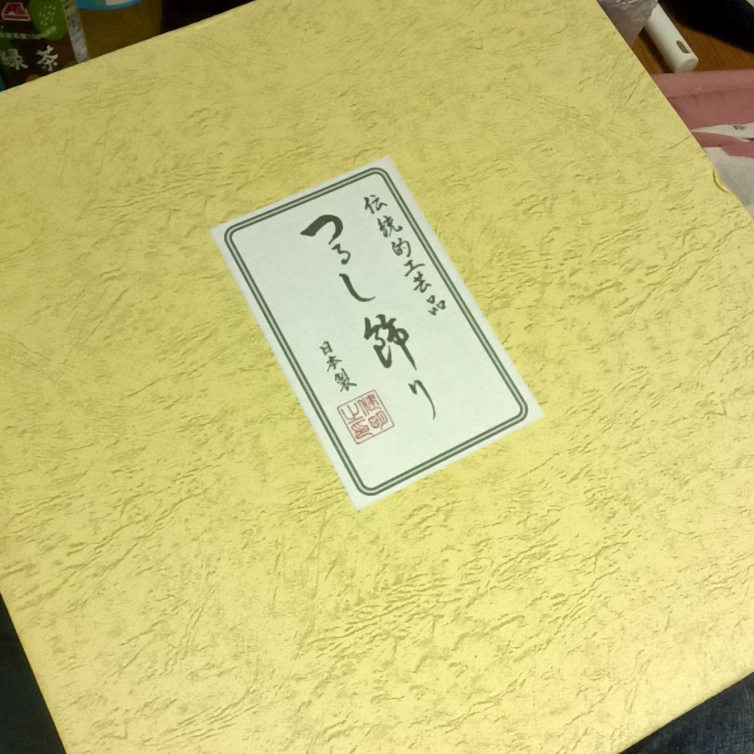 つるし雛　雛祭り飾り 赤色の花柄傘型
