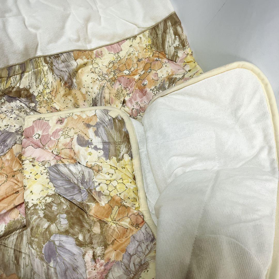 未使用保管品　プラチナウェーブ　肌かけ布団　キルティング　シングル　中綿