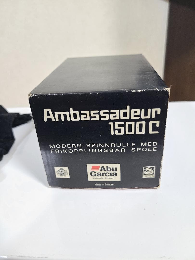 美品【abu】1500c　ブラック　再出品