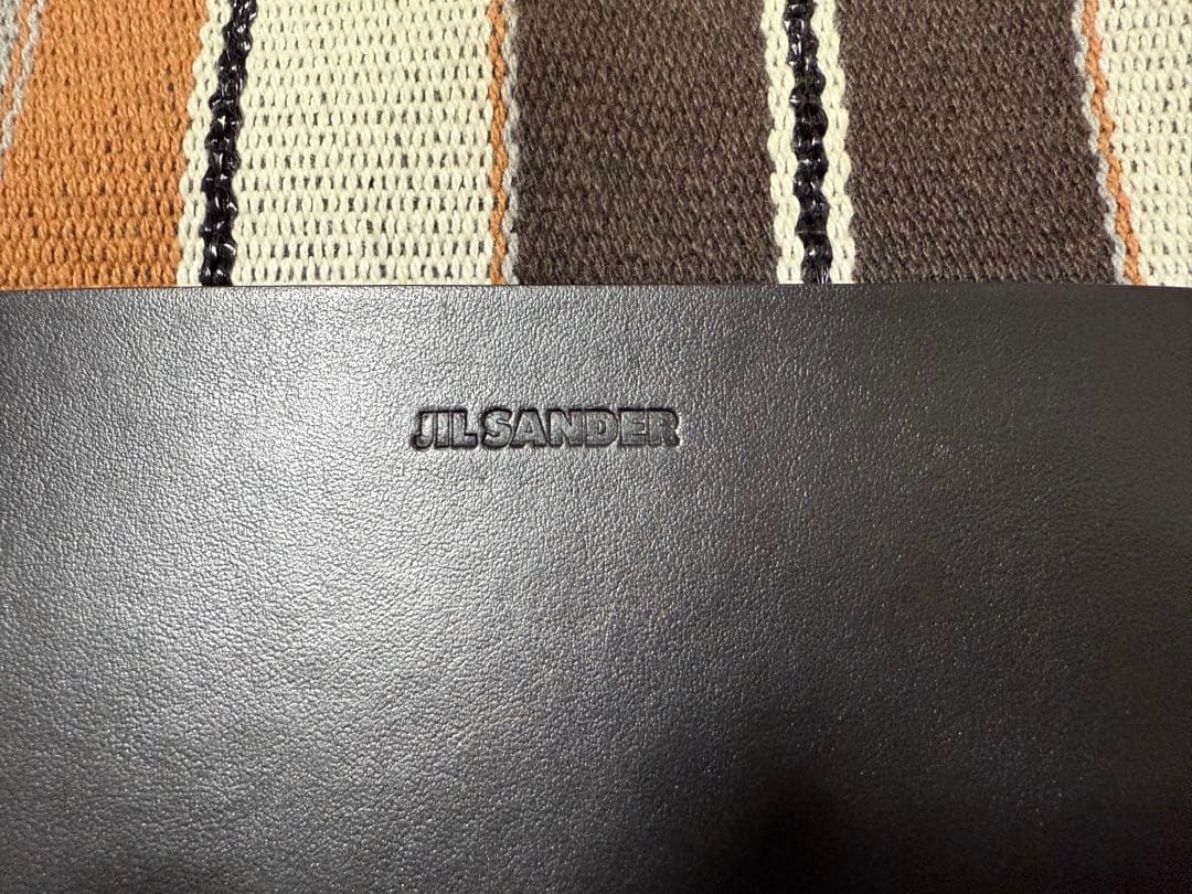 JIL SANDER 20SS ストライプショルダーバッグ