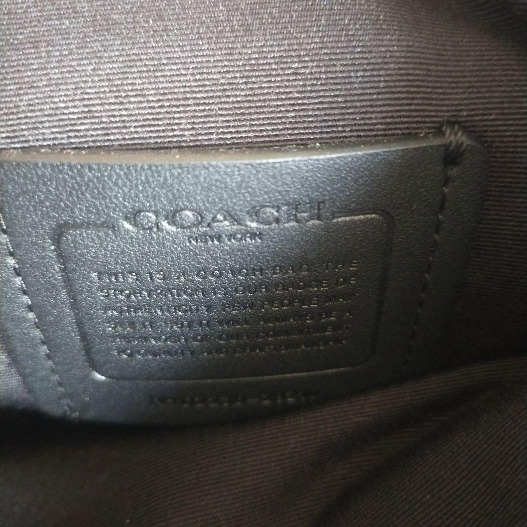 【美品】COACH　コーチ　ショルダーバッグ　黒