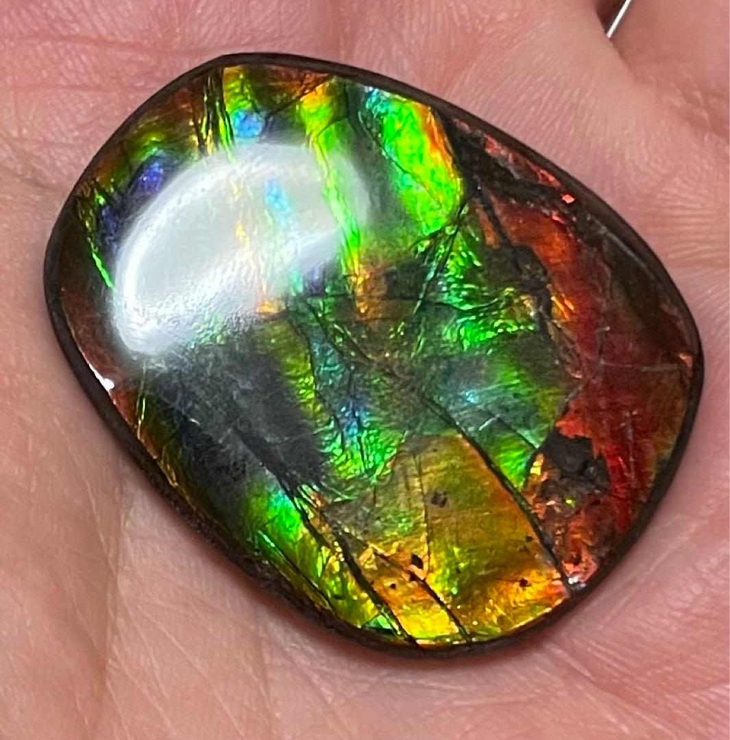 【期間限定セール】アンモライト レインボーカラー ルースストーン