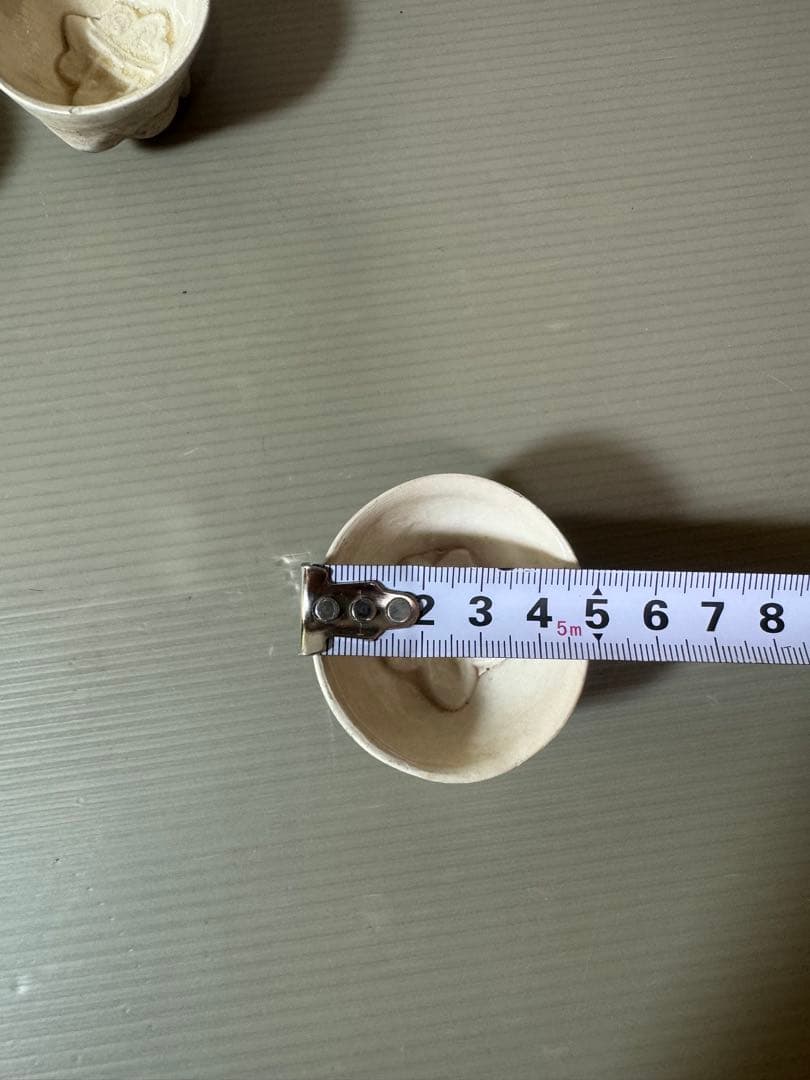 2937 七福神　猪口　7客　時代物