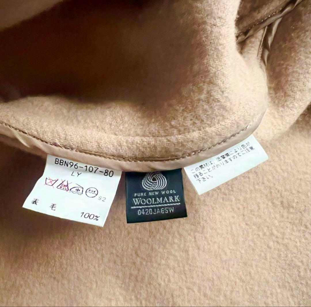 Burberrys ムーアブルック ダッフルコート ヘリンボーン ノバチェックL