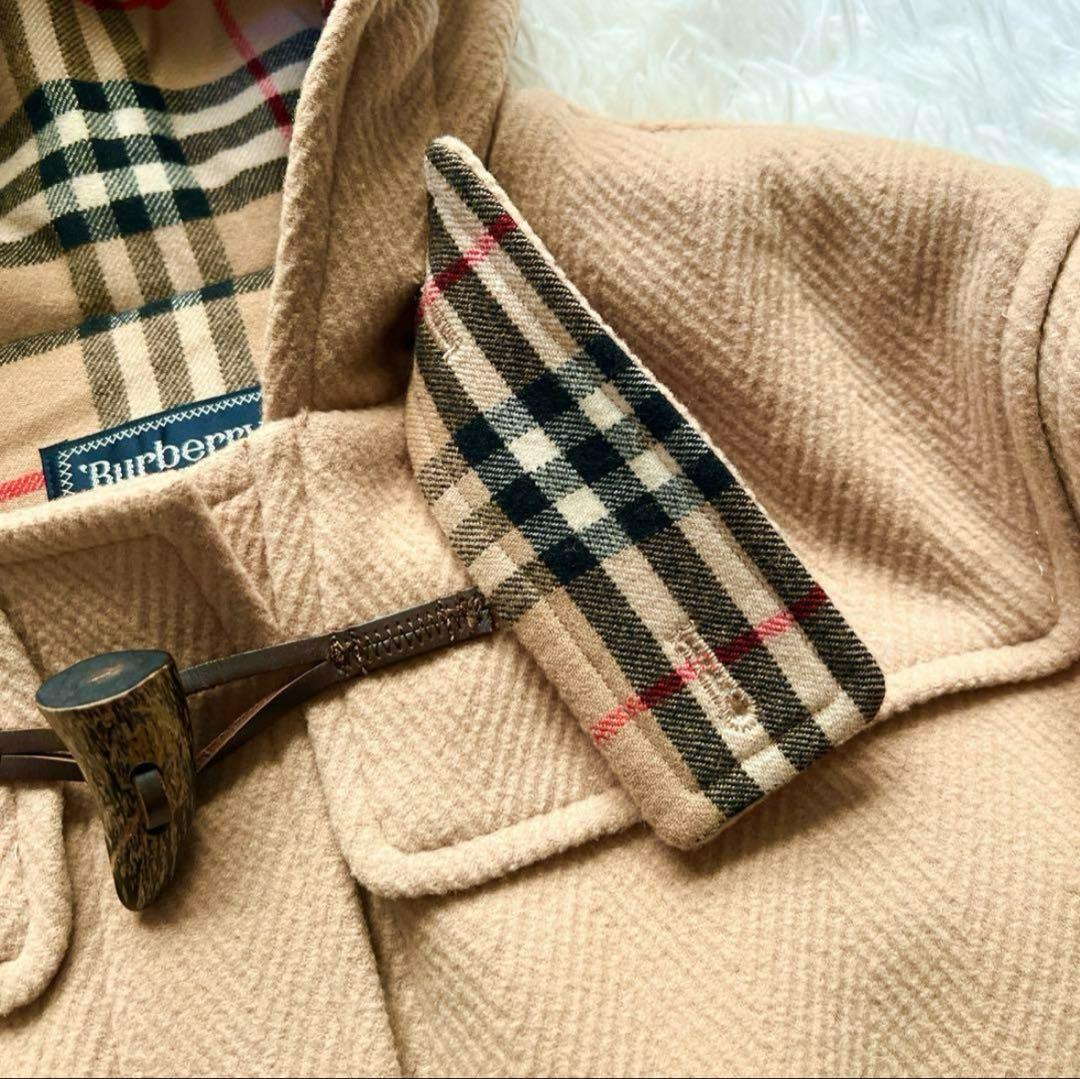 Burberrys ムーアブルック ダッフルコート ヘリンボーン ノバチェックL