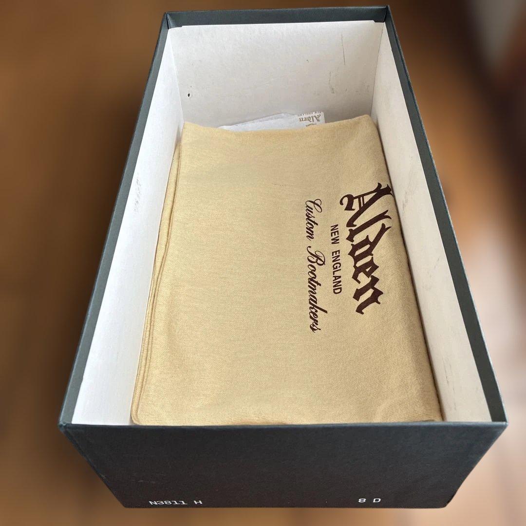 値下げAlden オールデンタンカーブーツクロムエクセルレザーN3811H 8D