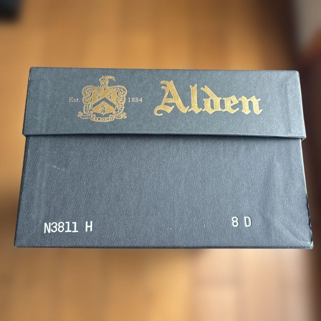 値下げAlden オールデンタンカーブーツクロムエクセルレザーN3811H 8D