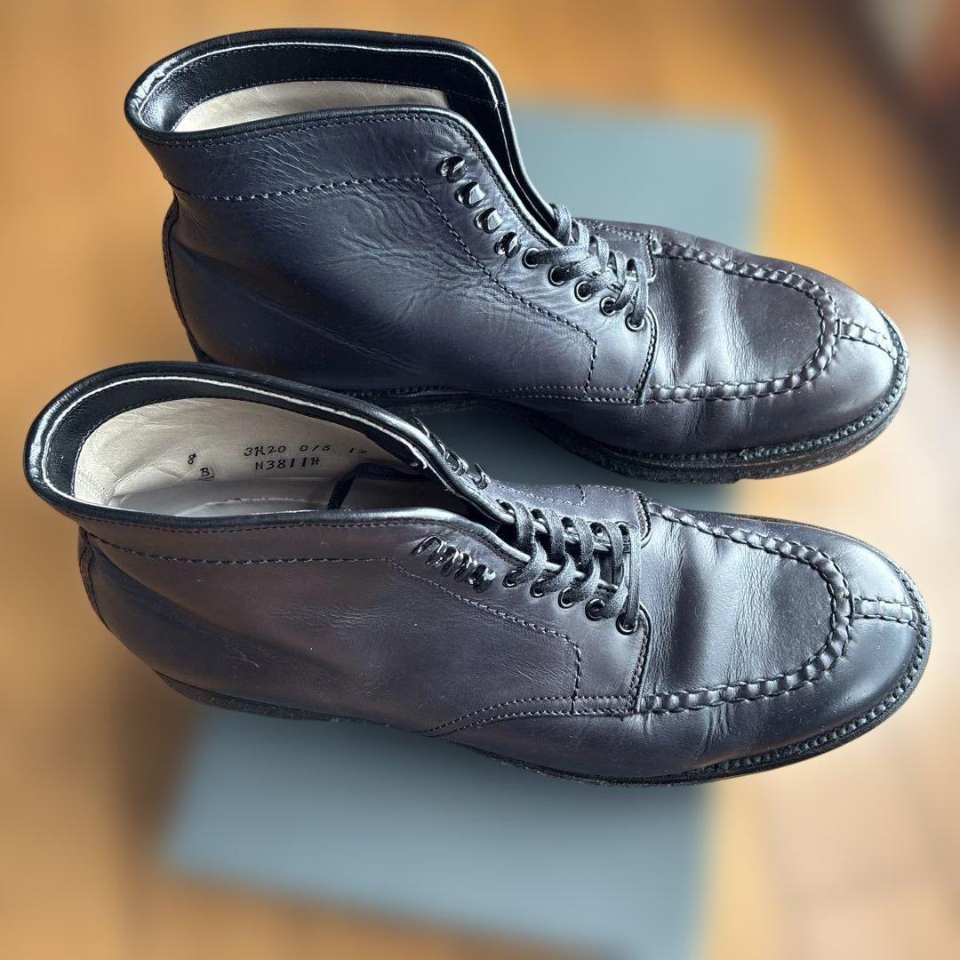 値下げAlden オールデンタンカーブーツクロムエクセルレザーN3811H 8D