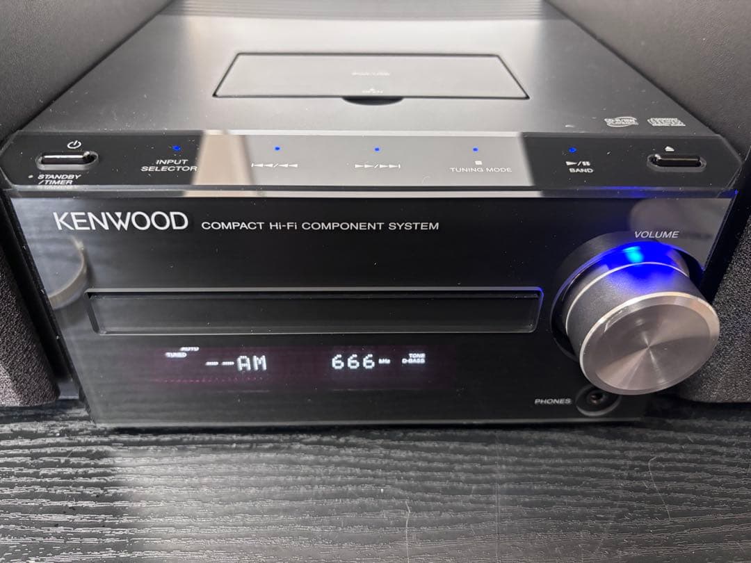 KENWOOD R-K521 CDコンポ リモコン付き