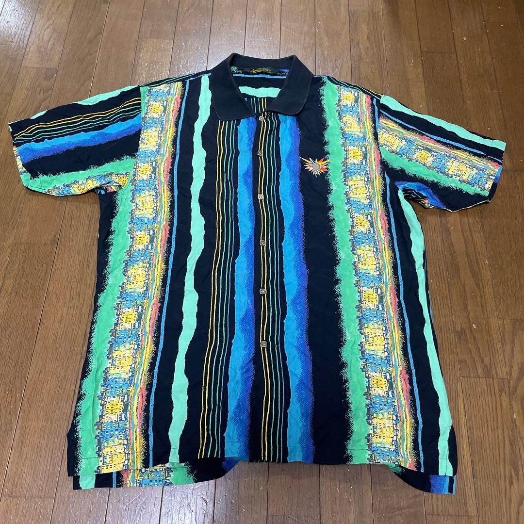 【追悼/90s古着】 J'sジャンボ尾崎ゴルフウェア日本製 LLブリヂストン