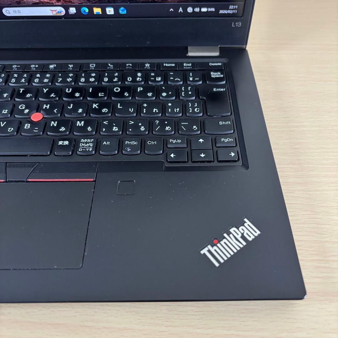 【16GB】ThinkPad L13 Gen2 i5 SSD256 軽量
