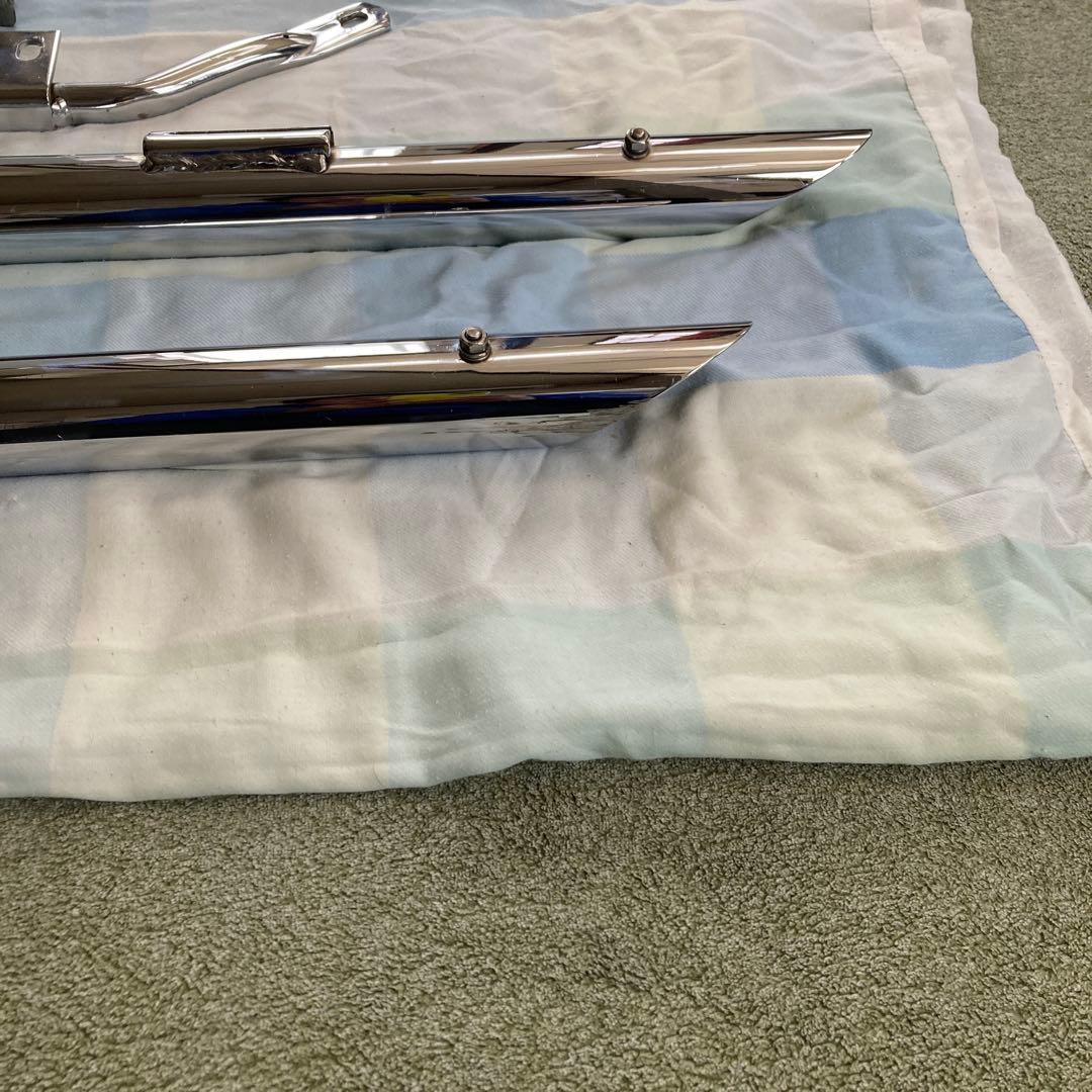 パウコ ドラッグパイプ40インチ70-84FL 4点セット ショベル ハーレー