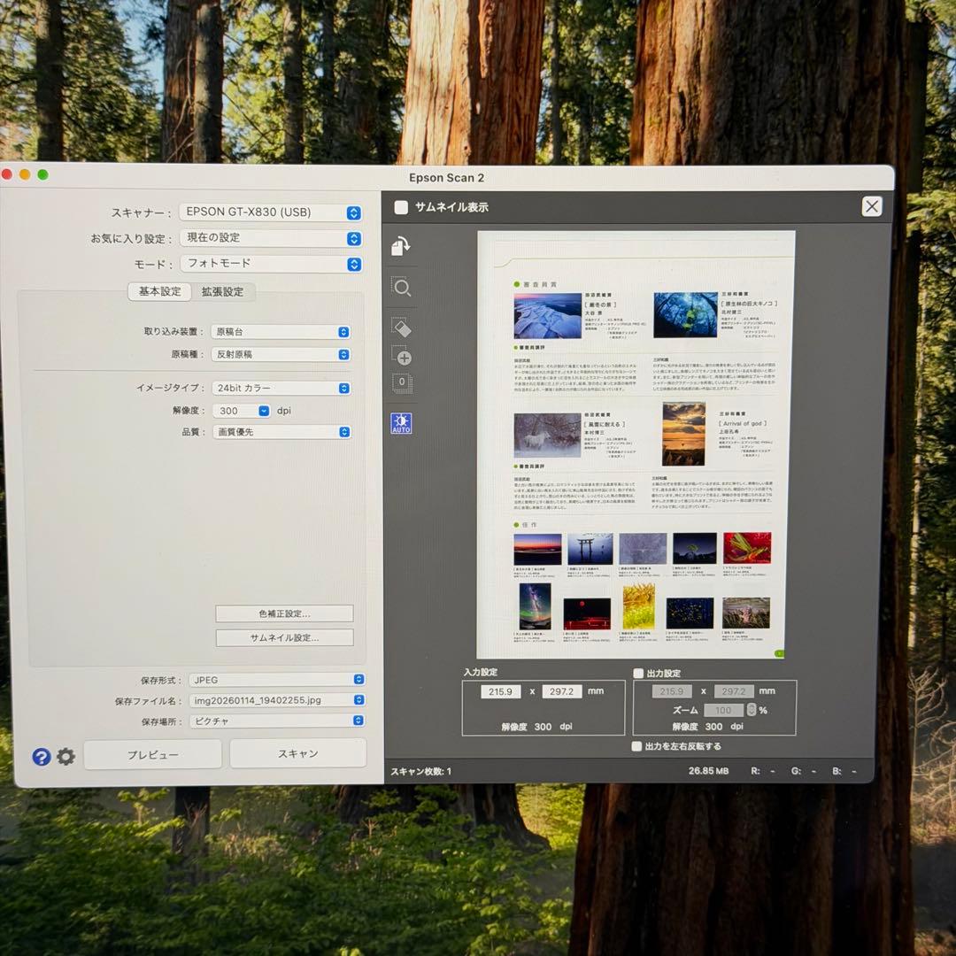 EPSON GT-X830 フラットベッドスキャナー 動作確認済み