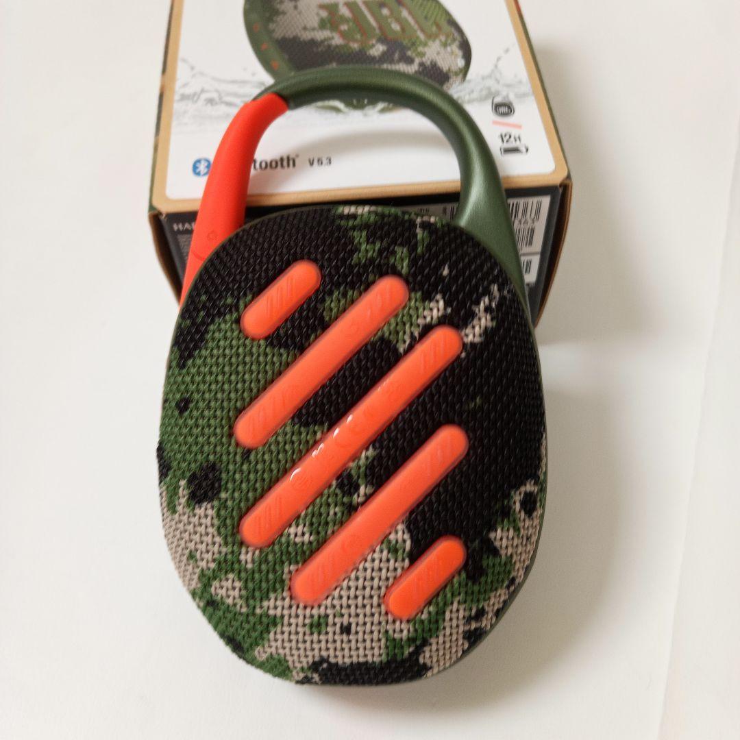 JBL CLIP5 ファンキーブラック＋スクワッド ワイヤレススピーカー 二台組