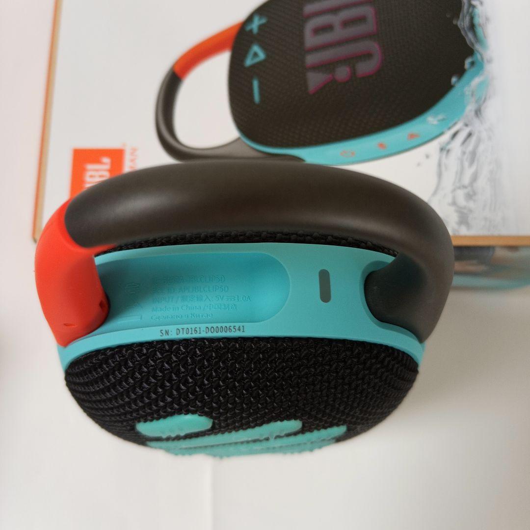 JBL CLIP5 ファンキーブラック＋スクワッド ワイヤレススピーカー 二台組