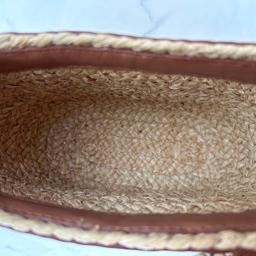 極美品✨ヘレンカミンスキー 2way ラフィア バッグ ショルダー