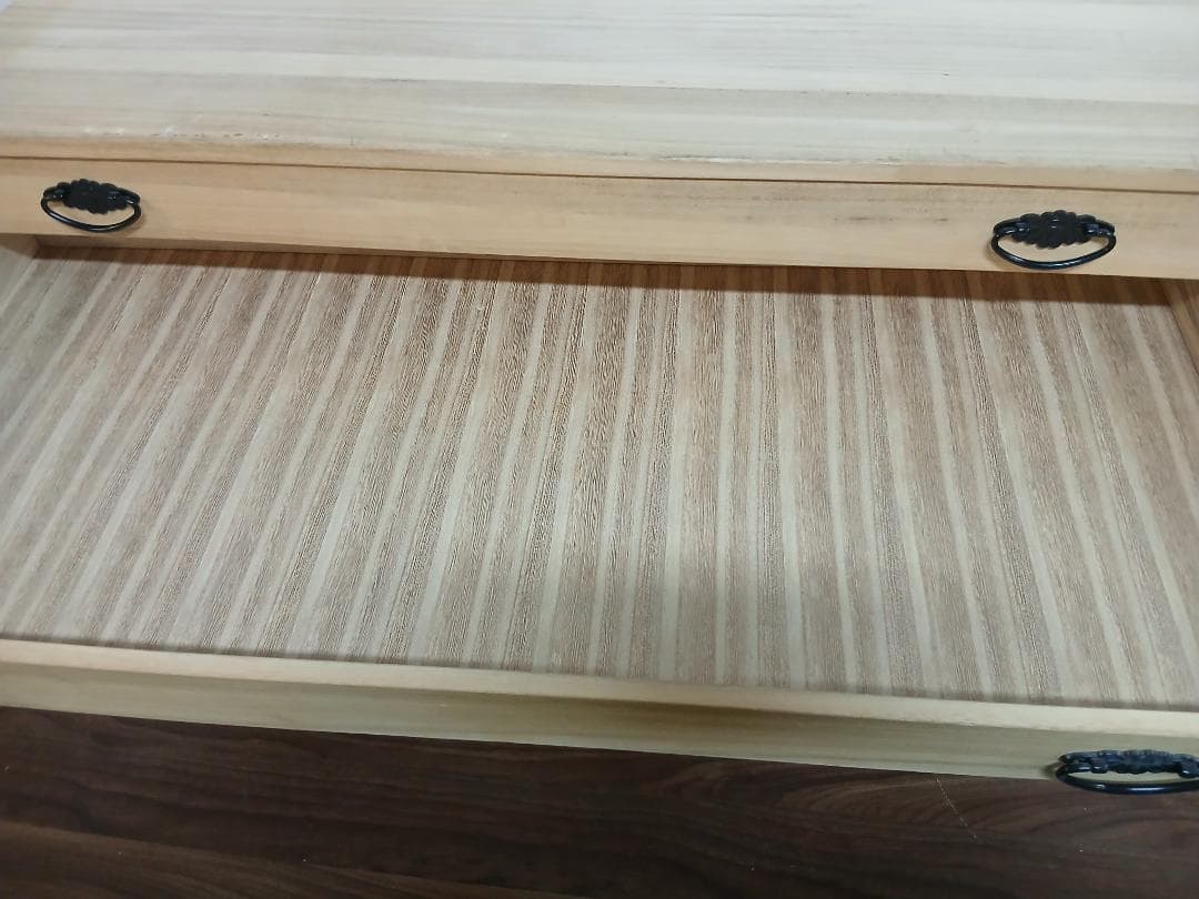 桐たんす　５段　衣装ケース　収納　着物