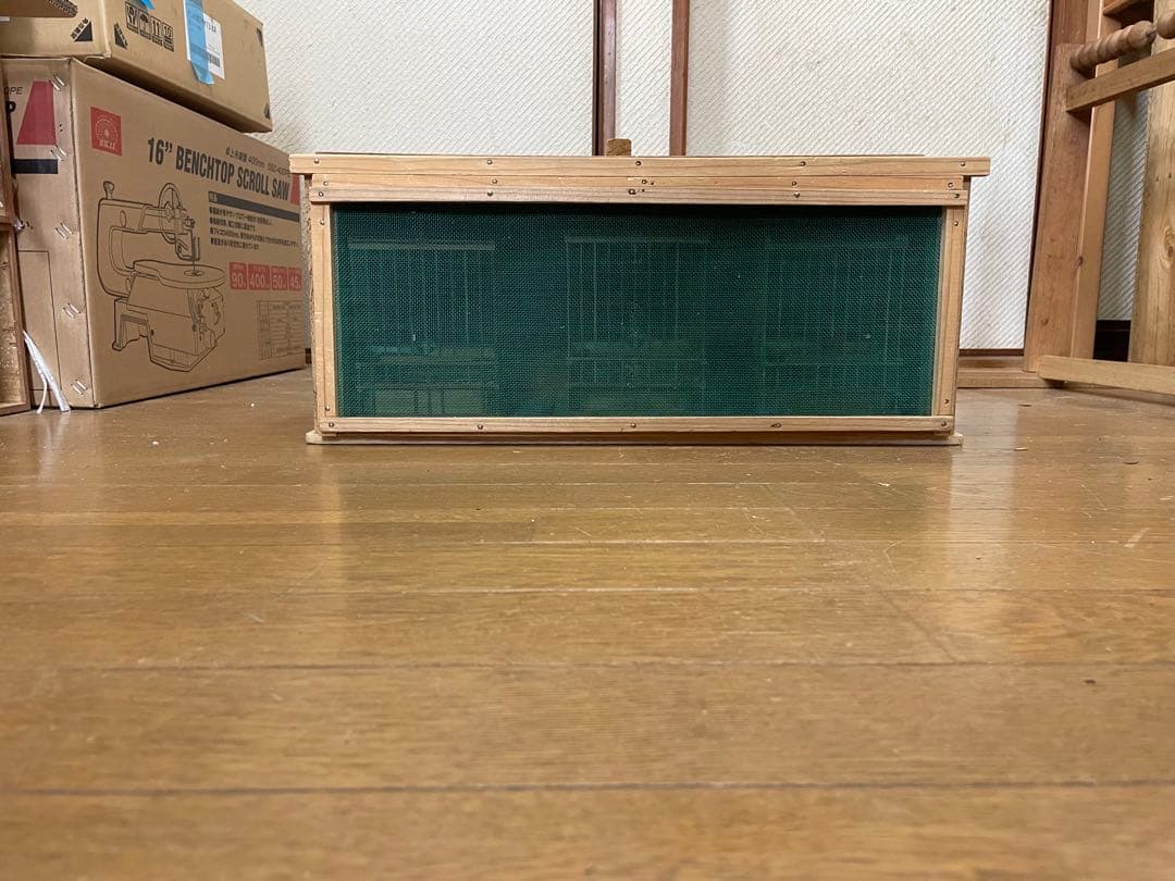 メジロ籠3個　寝かせボックスセット