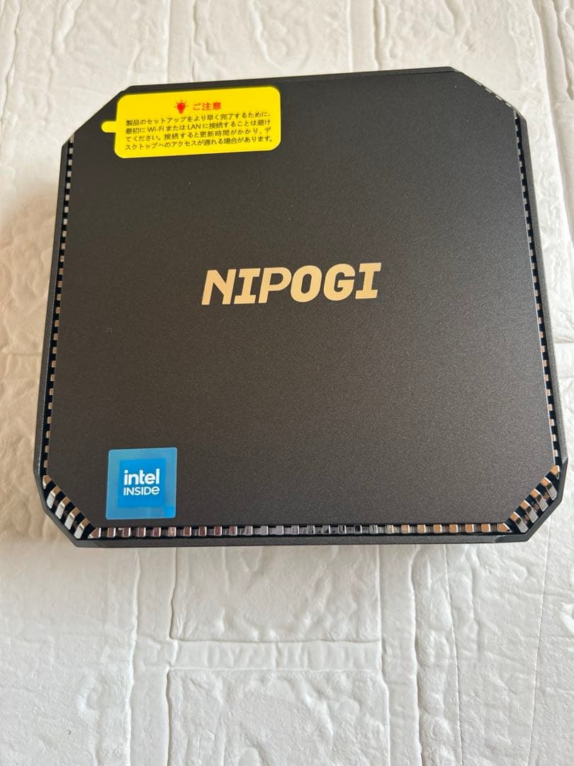 一点限り❣️ミニpc n100 高速動作　最大3.4GHz 4C4T 小型pc